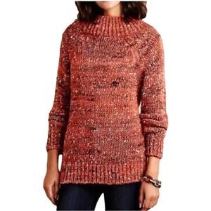 Anthropologie Moth Wool Alpaca Mock Sweater